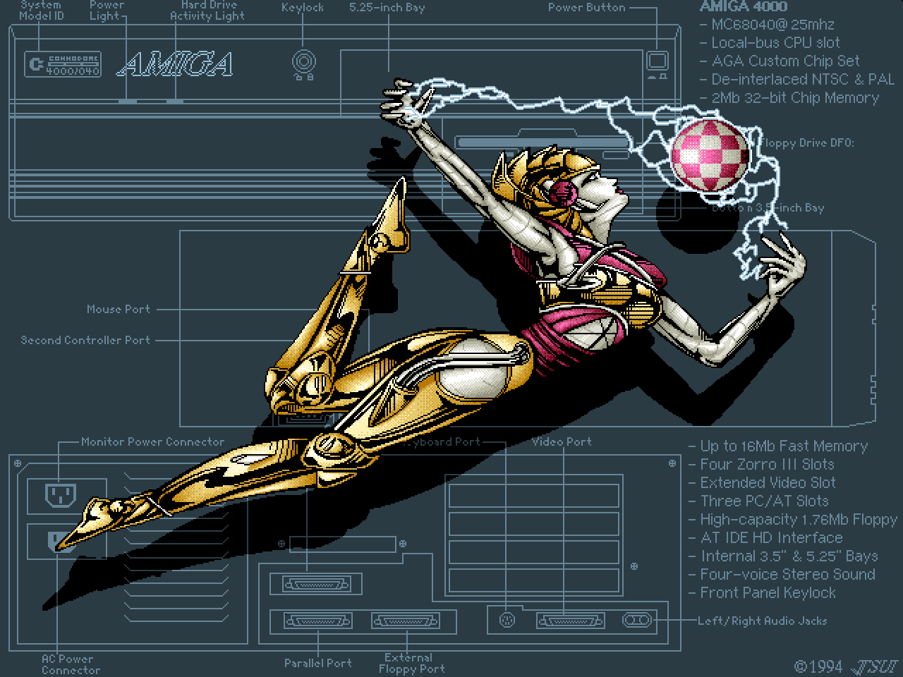 Spirit of Amiga by Carleton Tsui